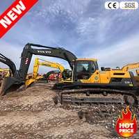 Excavatrice de grande taille Volvo Ec290 d'occasion, d'origine suédoise, 29 tonnes, faible nombre d'heures, diesel, sur chenilles, hydraulique, en bon état, à vendre