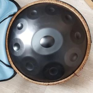 Tambour à main en acier inoxydable 440/432hz fait à la main 22 pouces <span class=keywords><strong>Handpan</strong></span> pour débutant - Product Image 3