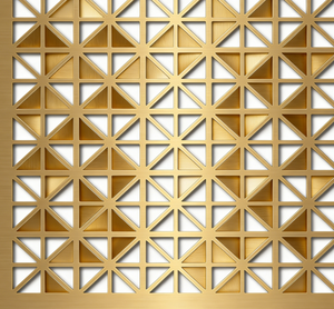 Panneau métallique perforé décoratif artistique - <span class=keywords><strong>Plaque</strong></span> galvanisée et revêtue de PVC résistante à la rouille <span class=keywords><strong>pour</strong></span> projets architecturaux et de construction - Product Image 3