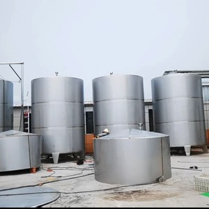 Réservoir de stockage d'alcool en acier inoxydable 304, 1 mètre cube, conteneur vertical scellé pour Baijiu et vin rouge - Product Image 2