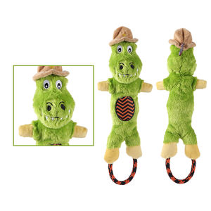 Meilleures ventes Jouet pour chien personnalisable en forme de cochon pirate de dessin animé, jouet à mâcher pour chiens agressifs - Product Image 3