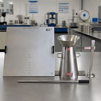 Plaque d'extension professionnelle en acier inoxydable de qualité supérieure, haute précision 0,5 %, pour test de coulée du béton, protection IP55