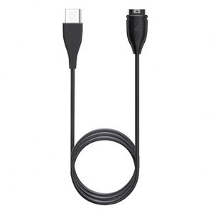 Cargador para Garmin Fenix 8 7 5X 6X 6S PRO Instinct 2S, Cable de Carga USB Tipo-C de 1M Negro con Malla de Protección y Revestimiento de PVC - Product Image 1
