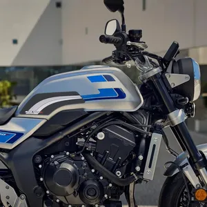 עבור הונדה CB1000F 2025/2026 SE רפידת מיכל דלק אביזרי אופנוע מדבקות אחיזת ברכיים מדבקות נגד החלקה שמן מדבקת מיכל דלק - Product Image 4