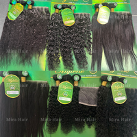 Top Choice Color Natural HD Hair 3 + 1Bundles Virgin Bundle Hair Packing con encaje One Pack Full Head/one Pack Solution