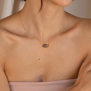 Collar de Zirconia Personalizado 625, Estilo Instagram, Colgante Ovalado, Regalo de Cumpleaños Perfecto <span class=keywords><strong>para</strong></span> <span class=keywords><strong>Novia</strong></span> o Mujer - Product Image 6