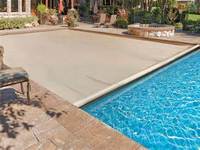 Vente d'usine Extérieur Piscine Automatique sur Mesure Couverture de Sécurité Hiver Bache Pour Piscine