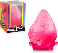 Jouet anti-stress unique en forme de goutte d'eau 3D, doux, moelleux, à récupération lente, en maltose, pour adultes, loisirs et détente
