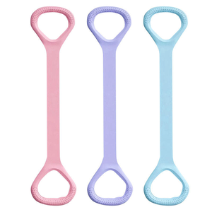 Set di 3 Fasce Elastiche Multifunzionali a Forma di 8 per Fitness, Bande di Resistenza per Allenamento di <span class=keywords><strong>Braccia</strong></span>/Schiena/Petto, Yoga, Pilates, Casa - Product Image 1