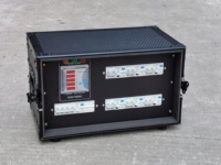 Mini 2U 6CH CEE Power Rack 5PIN 32A Power Distribution Box avec chaque sortie a disjoncteur distributeur de puissance