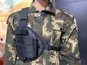 X8 gilet <span class=keywords><strong>da</strong></span> uomo e <span class=keywords><strong>donna</strong></span> in Nylon tattico per Rig con zaino e borsa anteriore accessorio per Walkie Talkie - Product Image 6