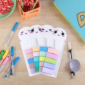Notas Adhesivas Multicolores Creativas Teru Teru <span class=keywords><strong>Bozu</strong></span>, Marcadores Portátiles para el Aula, Esenciales para el Regreso a Clases, Estudio, Oficina y Notas - Product Image 6