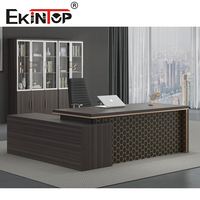 Bureau de Direction Moderne à Prix Abordable, Mobilier de Bureau pour Ordinateur, Bureau de PDG Exécutif
