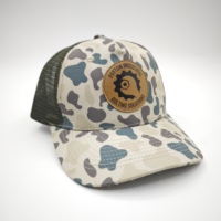 Gorra Trucker Snapback Personalizada de 6 Paneles Richardson Y2K, Estilo Hip Hop, en Tela de Lona, Jersey, Espiga, con Malla Negra