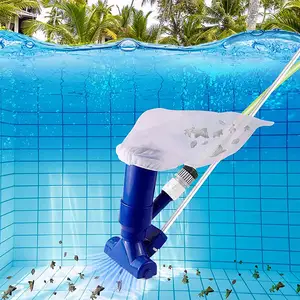 EE011 Abnehmbare Pool reinigungs maschine Wannen teich Pool Wasserfilter Gadgets Leaf Grabber Net Schwimmbad Jet Staubsauger Set