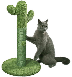 Cactus Sisal naturale con palla rompicapo giocattolo <span class=keywords><strong>per</strong></span> tutte le età gattini all'aperto <span class=keywords><strong>per</strong></span> interni <span class=keywords><strong>gatti</strong></span> <span class=keywords><strong>tiragraffi</strong></span> - Product Image 1