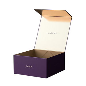 Tùy Chỉnh In Thiết Kế Logo Của Bạn Sang Trọng Giấy Cứng Nhắc Các Tông Vỏ Sò Có Thể Gập Lại Từ Đóng Cửa Hộp Quà Tặng Đóng Gói Nguồn Cung Cấp - Product Image 4