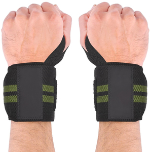 GAF Design Your Own Custom Logo Wrist Wraps for Weightlifting <b>Straps</b> Custom Logo Breathable Soft Lightweight Wrist Wraps - Product Image 1