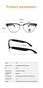 <strong>Glasses</strong> Real-time Translation <strong>Glasses</strong> Smart <strong>Glasses</strong> for Listening to Music and Making Calls Sunglasses Factory Ai Sunglasses - Product Image 6