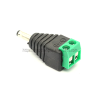 Steker daya DC jantan 3.5*1.35mm konektor steker adaptor Jack daya untuk Kamera CCTV