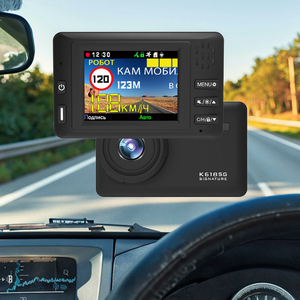 เครื่องตรวจจับเรดาร์บนรถแบบ<span class=keywords><strong>3</strong></span> <span class=keywords><strong>in</strong></span> 1เครื่องบันทึกวิดีโอดิจิตอลด้วยเสียงแบบรัสเซีย HD 1080P - Product Image 1