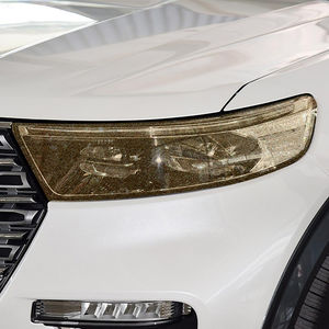 Film de protection pour phare de voiture, autocollant Transparent en TPU noir fumé pour Ford Explorer <span class=keywords><strong>2016</strong></span>-On U502 U625, accessoires - Product Image 4