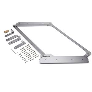 مفصلة غير مرئية حديثة من الفولاذ المقاوم للصدأ بزاوية 180 درجة من EPFGROGE لأبواب منزلقة في المطبخ وغرفة الطعام - Product Image 6