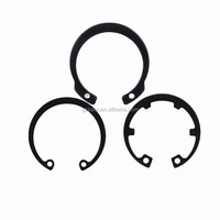 JIS B 2804 RTW Internal Circlips Retaining Snap Rings for Bores 65Mn Spring Steel Black Oxide