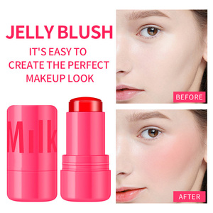 Chất Lượng Cao Sữa Mỹ Phẩm New Jelly <span class=keywords><strong>Blush</strong></span> Lip Tint Stick 2-Trong-1 Cho Môi Và Má Tuyệt Đường Viền Làm Nổi Bật Vẻ Đẹp Blusher - Product Image 5