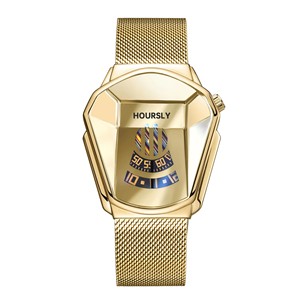 Reloj BESTWIN de Lujo para Hombre, Cuarzo, Acero Inoxidable, Movimiento Citizen, Resistente al Agua 3BAR, Esfera Luminosa, Cronógrafo, Correa de Acero Inoxidable - Product Image 1