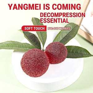 Plastic Simulated Fruit Squishy Peelable Mango Durian Banana Orange Sensory Fidget Anti-Stress Toy with Slow Rebound - Product Image 2