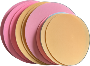 6inch TPU/PET Backing 8000#-400# Grit Similar to 3m 268XA Aluminum Oxide Pyramid Polishing Film Disc - Product Image 2