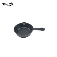Wajan Panggang Besi Cor Mini OEM yang Dapat Disesuaikan, Berbagai Pilihan Bentuk, Bebas BPA, untuk Menggoreng dan Memanggang