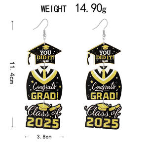 Semi-géré Européen Américain Nouveau Argent Plaqué Classique Boucles D'oreilles Graduation Saison Flocon De Neige Arbre Cadeau En Gros - Product Image 6