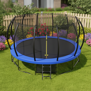 <span class=keywords><strong>Trampoline</strong></span> d'extérieur professionnel de 15 pieds, grand <span class=keywords><strong>trampoline</strong></span> d'exercice robuste pour adultes et enfants - Product Image 2