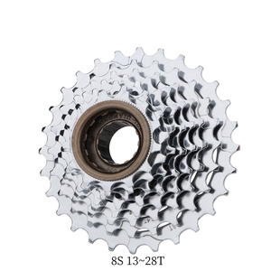 Accesorio <span class=keywords><strong>de</strong></span> <span class=keywords><strong>Bicicleta</strong></span> <span class=keywords><strong>de</strong></span> Alto Rendimiento, 8 <span class=keywords><strong>Velocidades</strong></span>, 13~28 Dientes, Niquelado, Vrille Stackup, Rueda Libre para <span class=keywords><strong>Bicicleta</strong></span> <span class=keywords><strong>de</strong></span> Montaña - Product Image 1