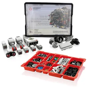 Brinquedos de programação robô ev3, diy, blocos programáveis, eletrônicos, blocos de construção inteligentes, educacional, conjunto de blocos
