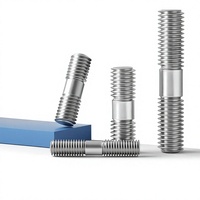Boulons à double extrémité en acier inoxydable 304, goujons d'extension M6 M8 M10 M12 M18 M20, grade de résistance standard GB901B pour
