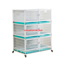 Cage d'élevage de pigeons de haute qualité, cage de course à pigeons robuste, fabrication de cages