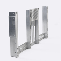Service de fabrication sur mesure par usinage CNC, châssis d'ordinateur en aluminium, boîtier de serveur, pièces de cadre usinées avec précision, fabricant