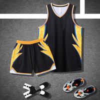 Conjunto de Camiseta y Pantalones Cortos de Baloncesto Personalizados, Sin Mangas, de una Sola Capa, de Poliéster, de Secado Rápido, Transpirable, para Hombres y Jóvenes, Uniforme de Torneo