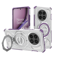 Coque de téléphone Lichicase de style mécanique avec bouton flexible pour la protection de l'objectif pour Oneplus ACE 5 5 Ultra Nord 5 CE5 Coque de protection