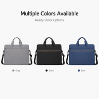 Sac à bandoulière pour ordinateur portable avec logo personnalisé, 14-16 pouces, sac messager professionnel, grande capacité, imperméable, pour hommes