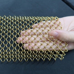 Tendaggi della bobina del metallo della maglia della tenda dell'asta di alluminio per il soffitto dell'hotel - Product Image 5