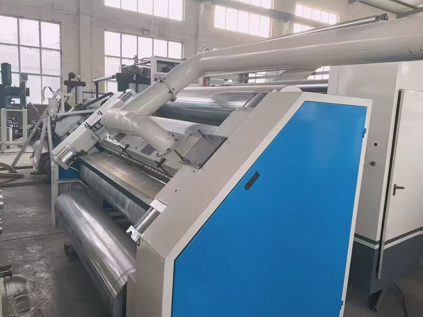 Automatic Electric Used Corrugated Single Facer Packing Machine with Engine and Bearing for Cartons Paper Wood Packaging