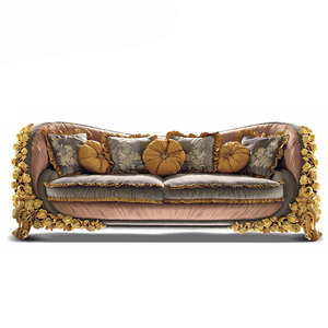 <span class=keywords><strong>Mobili</strong></span> barocchi casa <span class=keywords><strong>di</strong></span> lusso in <span class=keywords><strong>legno</strong></span> <span class=keywords><strong>rosa</strong></span> dorata intaglio divano divano salotto <span class=keywords><strong>mobili</strong></span> - Product Image 1