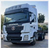 Camion tracteur diesel SHACMAN X3000 6X4 Euro 2 d'occasion pour transport logistique longue distance, haute efficacité, tête de remorque 10 roues, LIVRAISON RAPIDE