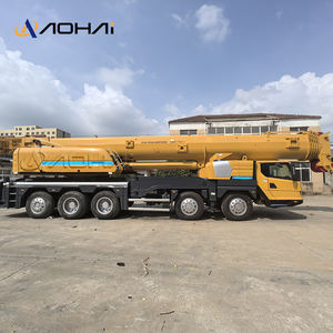 Grúa de elevación hidráulica de servicio pesado de 50 toneladas, maquinaria de nueva construcción con motor de bomba de motor central, para sitios de construcción - Product Image 1