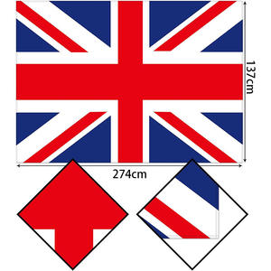 Hot Sale <strong>Uk</strong> National Flag Theme Plastic Rectangle <strong>Tablecloth</strong> Table Cover for Birthday Wedding Party Table Decorations Supplies - Product Image 3