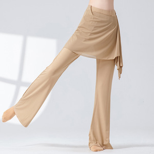Vêtements de <span class=keywords><strong>danse</strong></span> moderne pour femmes, nouveaux pantalons amples à taille haute avec ruban, en coton, pour la <span class=keywords><strong>danse</strong></span> <span class=keywords><strong>classique</strong></span>, la pratique du yoga, la mise en forme du corps - Product Image 5